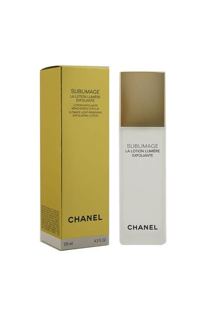 gel exfoliant sublimateur chanel|sublimage lumiere exfoliante.